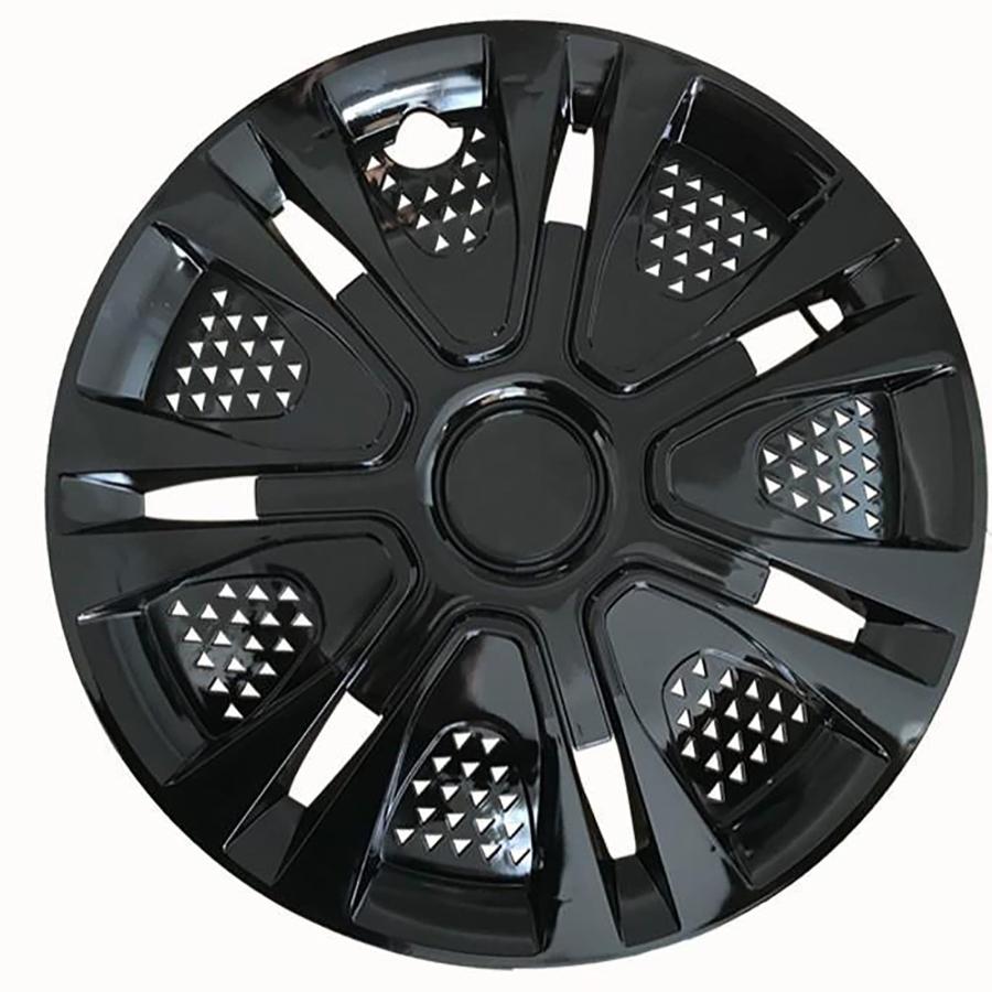 ホイールカバー 4個 15インチ ハブキャップ 交換用アクセサリー ハブキャップ保護 外装アクセサリー 車の装飾用