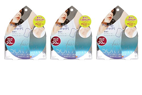【まとめ買い】コジット サラフィッティ ソフトエアリー 20枚入り * 3個