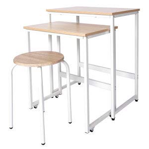 アイリスプラザ デスク パソコンデスク pcデスク 机 勉強机 パソコンデスク 丸椅子付 ホワイト SPCD 12270