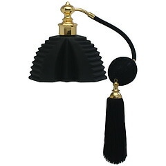 ヒロセ アトマイザー 卓上 アトマイザー ドイツ製 クリスタル 香水瓶 64254 （ブラッククリスタル） 72ml