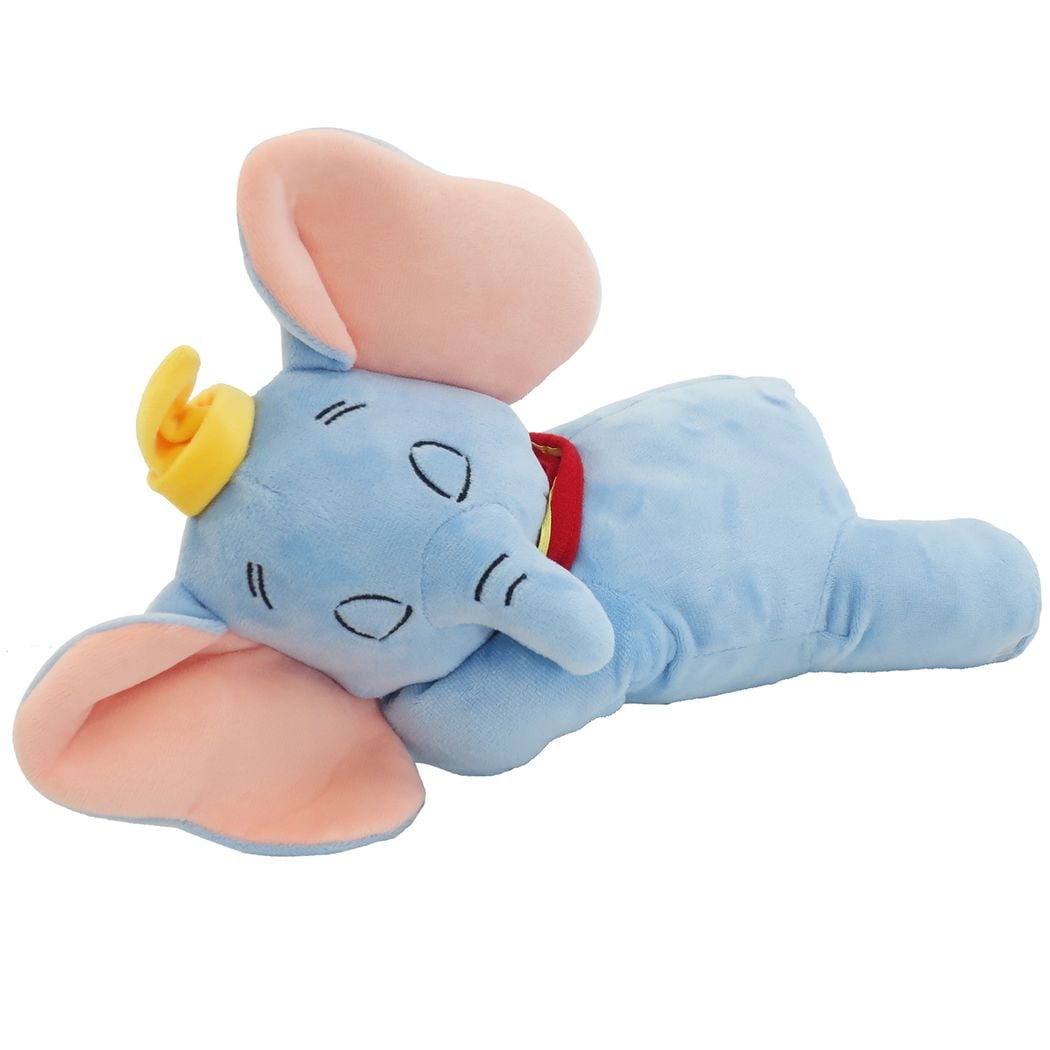 Qoo10] ディズニー ダンボ ミニ 添い寝 枕 ぬいぐるみクッ