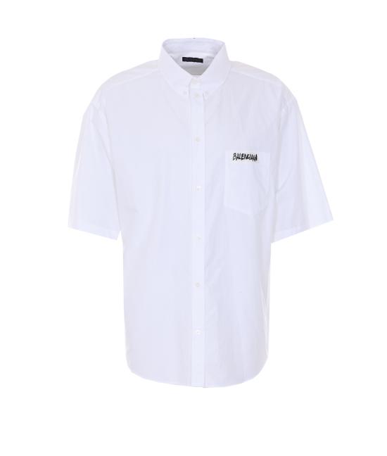 BALENCIAGA Men Shirts 857810 TRM289000 White