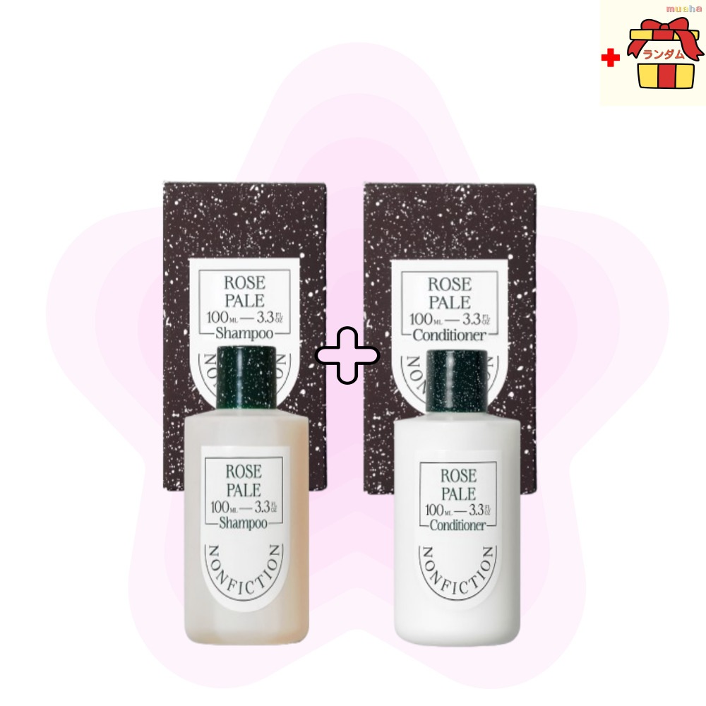 ローズペール シャンプー＆コンディショナー 各100ml　韓国 コスメ　お試しセット　ヘアケア　ヘアケア ギフト　韓国 香り ヘアケア