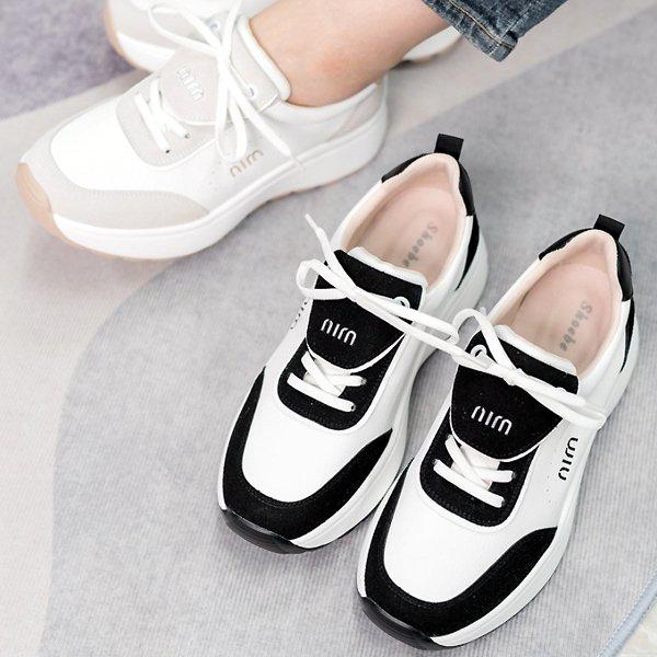 シューズ 厚底 女性 レディース スニーカー スリッポン スニーカー 6.5cm sms951_P406535998