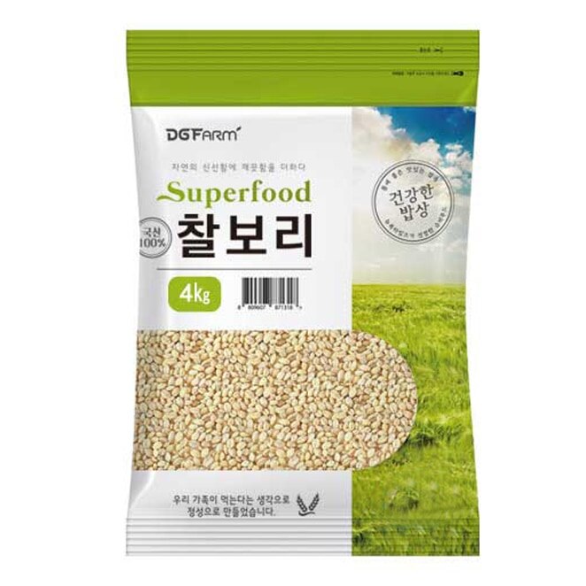 ヘルシー食卓韓国産チャルボリ米 4kg 6,777円