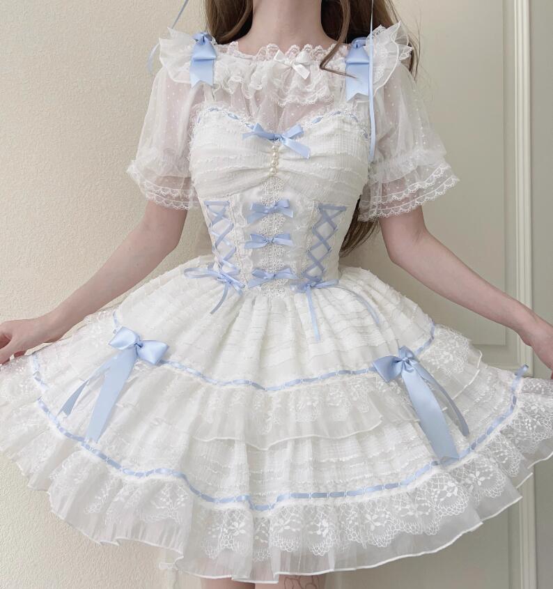 45【新作登場 最安値】 ロリータ メイド服ブラック喫茶店服ワンピース　 ゴスロリ コスプレ メイド服 コスチューム 文化祭 学園祭 衣装 仮装 ハロウィン おすすめ 可愛い 日常　写真