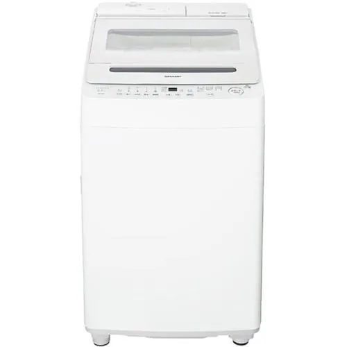シャープ ES-SV8K-W 全自動洗濯機 (洗濯8.0kg) ホワイト系
