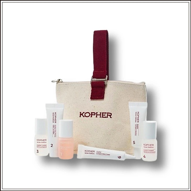 トラベル·キット(レッドチノールリセットエージ/クレイプライムパックトゥフォーム/キュリペア ダーマアンプル/キュリペア シグネチャーアンプル/キュリペア ソリューション/キュリペアメラクリーム)