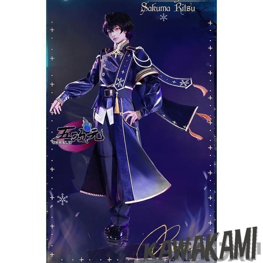 ICOS　あんさんぶるスターズ!　あんスタ　SHUFFLE×静寂黒雪　コスプレ 衣装1133