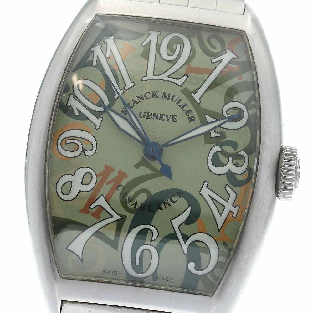 フランクミュラー FRANCK MULLER 5850CBR カサブランカ 自動巻き メンズ _875590【中古】