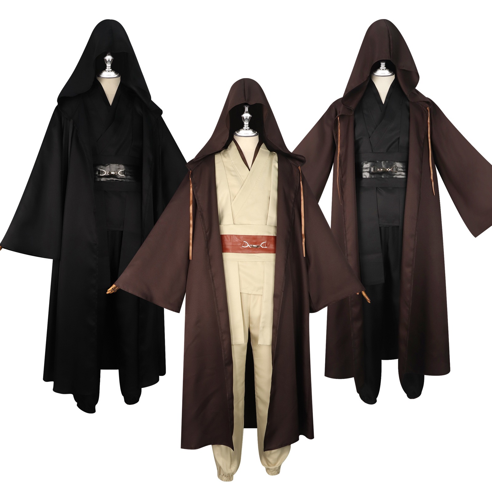 Obi-wan Kenobiコスプレスターウォーズコスプレハロウィーンジェダイロールプレイ