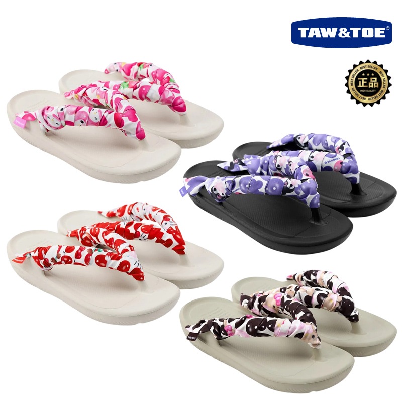 Sanrio Flip Flop Zerovity OG Hello Kitty Scarf Set 韓国ブランドコラボ 厚底 ビーチサンダル バイオEVA 夏レジャー コーデ提案 ワンピース