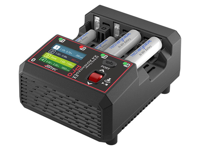 ハイテックマルチプレックスジャパン 【再生産】単3/単4充電器 AA/AAA Charger X4 Advanced EX Pro【44360】 ラジコン用充電器 H 44360 X4 Advance