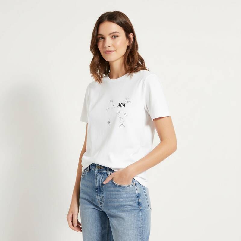 マックスマーラ オープンジア 半袖Tシャツ ホワイト 女性 16941067600 001