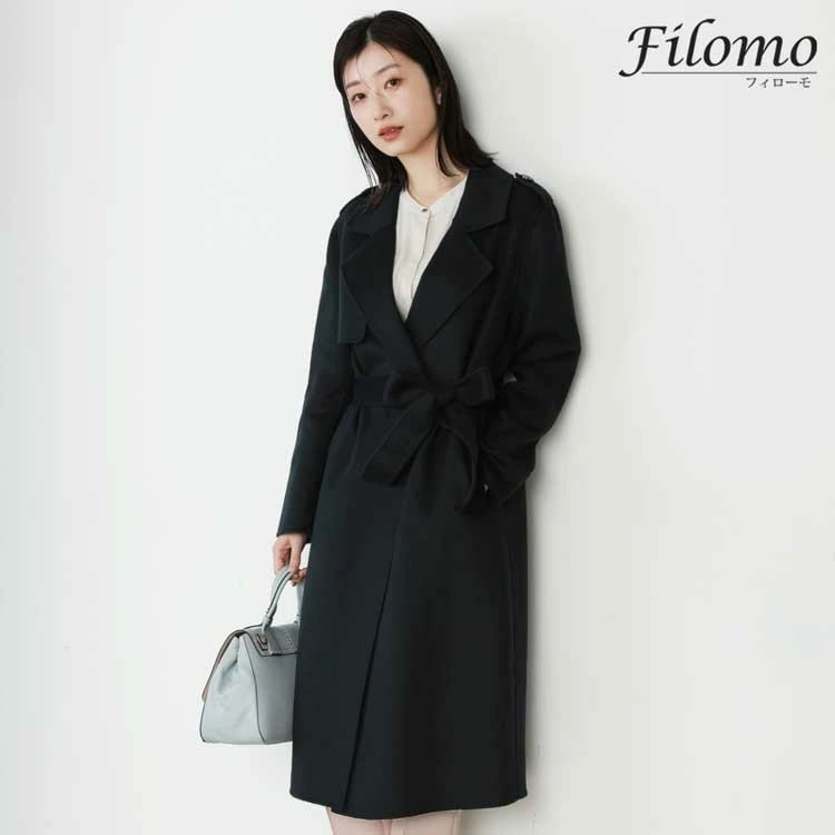 [Filomo]ハンドメイド一枚仕立てウールカーディガン