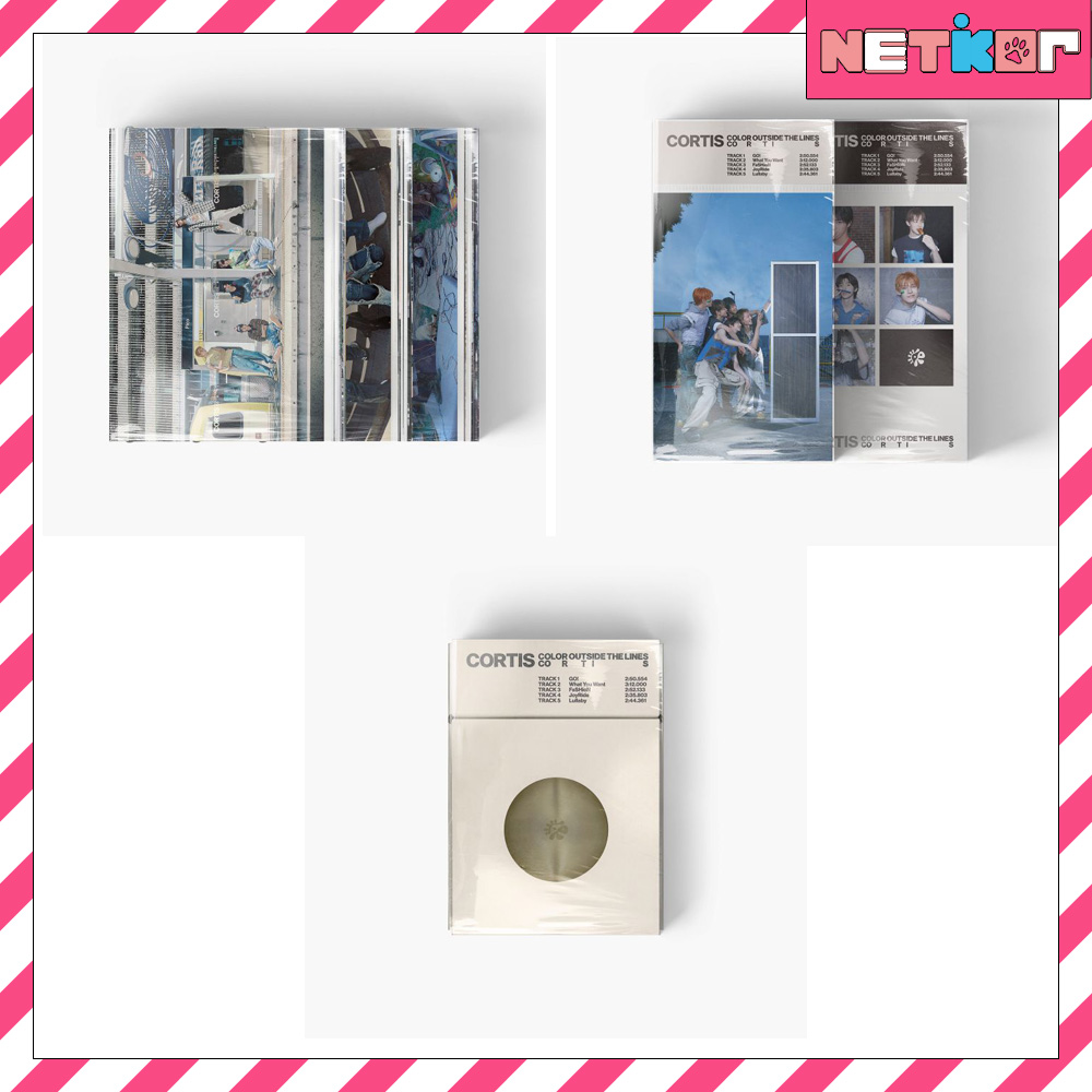 3種セット (PB+Wevese Album+Singing Bowl) CORTIS EP 1集アルバム COLOR OUTSIDE THE LINES 韓国チャート反映 BIGHIT 新人デビュー 5,972円