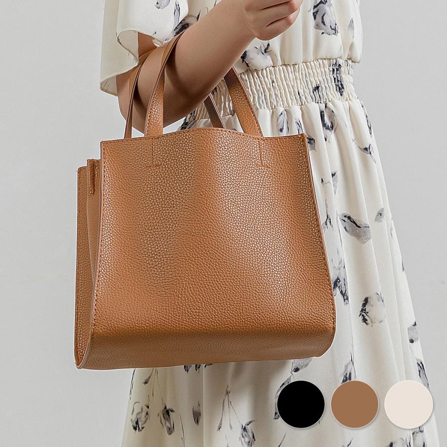 【2点購入で150OFF】品質良い!店舗お勧め! トートバッグ レディース 小さめ 通勤 鞄 かばん 合皮 革 ハンドバッグ 2way ベルト ショルダーバッグ 肩掛け 斜め掛け マチ付き 黒 白