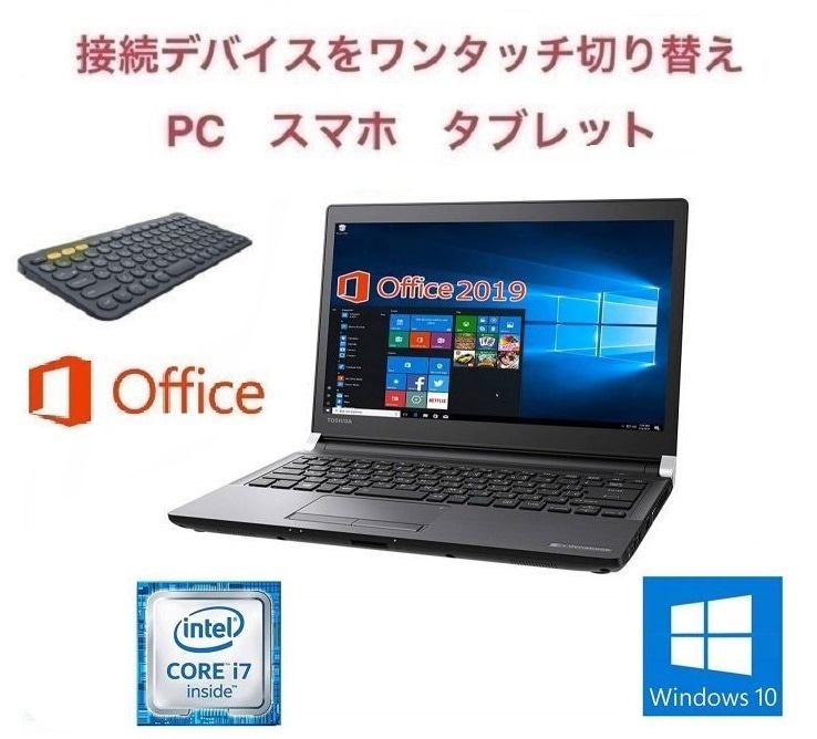R73 Windows10 Core i7 SSD:128GB メモリー:8GB Office 2