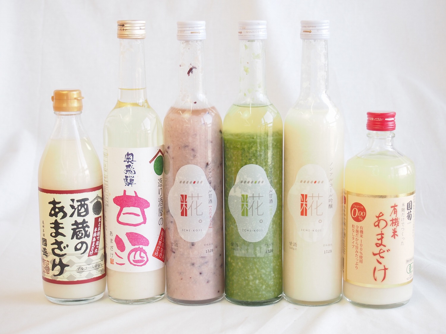 輝く高品質な セレクト甘酒6本セット(国盛（愛知県）酒蔵のあまざけ500ml奥飛騨甘酒500ｍｌ 山崎(愛知県)一 セット -  flaviogimenis.com.br