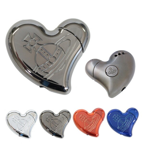 名入れ ライター レディース メンズ 兼用 電子ライター ガス注入式 喫煙具 ガンメタル シルバー ハートシェイプ 111834 プレゼント 喜ばれるギフト