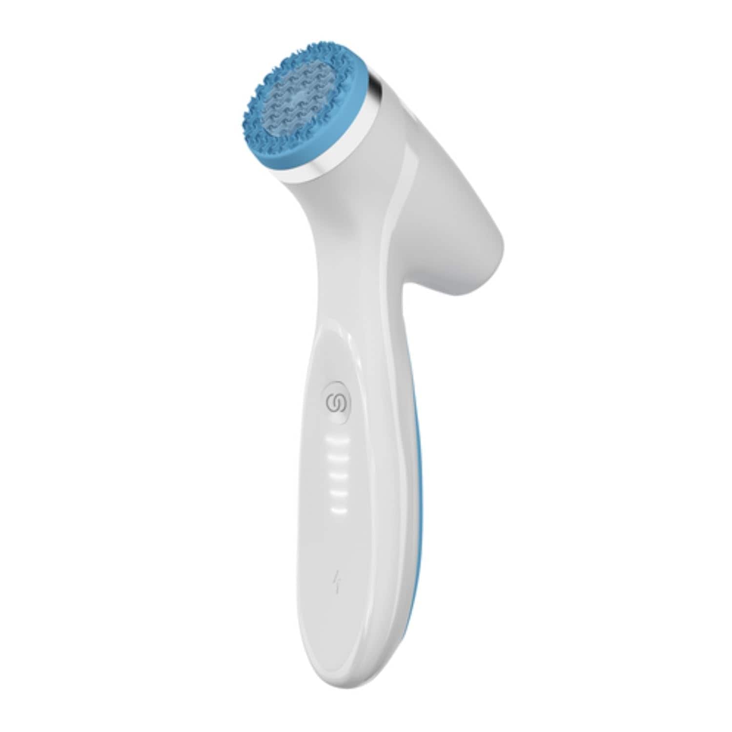 Nu SkinageLOC LumiSpaiO Blue System スマートスキンケアシステム洗顔装置 朝と夜の洗顔装置 毎日のスキンケア輝く肌 2分間のルーチン(ブルー)