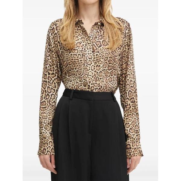 25 FW レオパードプリントシャツ 5GGH327298A TP445151942