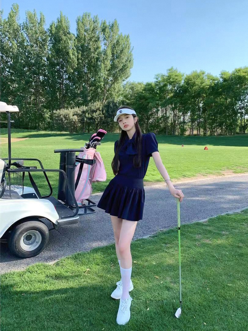 ゴルフウェア スカート 半袖 セットアップ 夏 レディース ゴルフ スポーツ