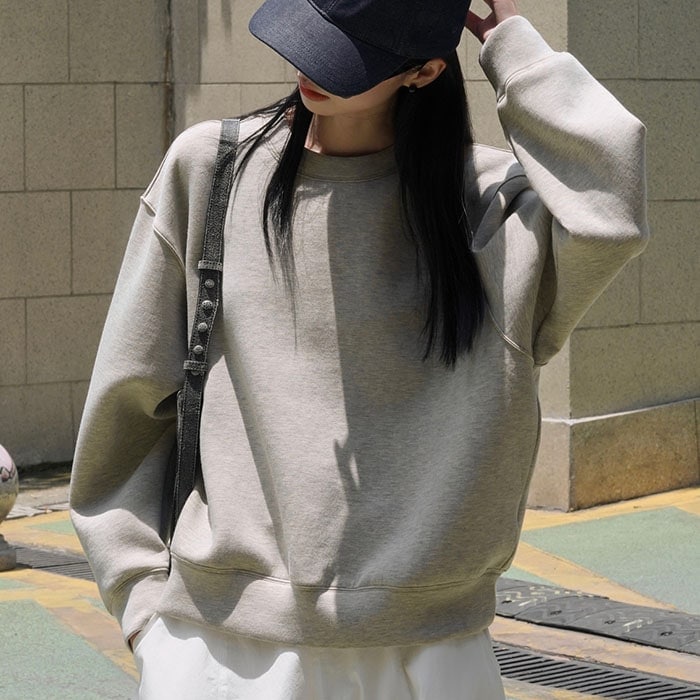 ロンT カットソー レディース 長袖 無地 Tシャツ トップス 長袖tシャツ ビッグシルエット クルーネック 丸首 オーバーサイズ ロングスリーブ 大きいサイズ 韓国 ファッション 春 秋 普段着 ゆ 5,409円