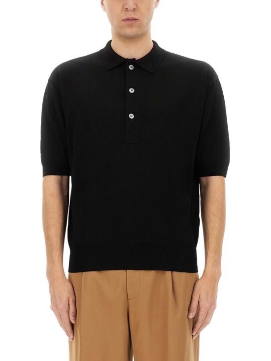 LARDINI Men Polo Shirts ESLPMC96 ES64045999 BLACK