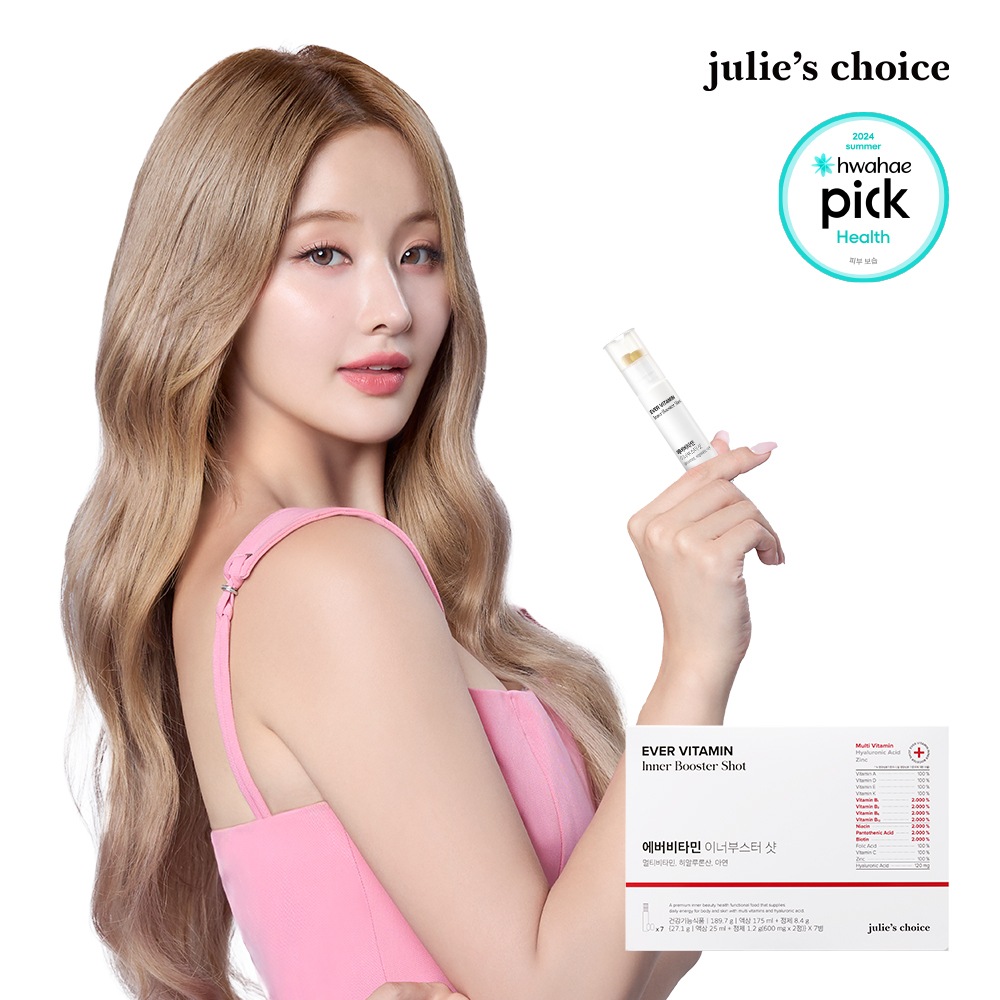 【Ella PICK】インナービューティー マルチビタミン エバービタミン インナーブースターショット 7入り 1箱 水分UP + 活力UP