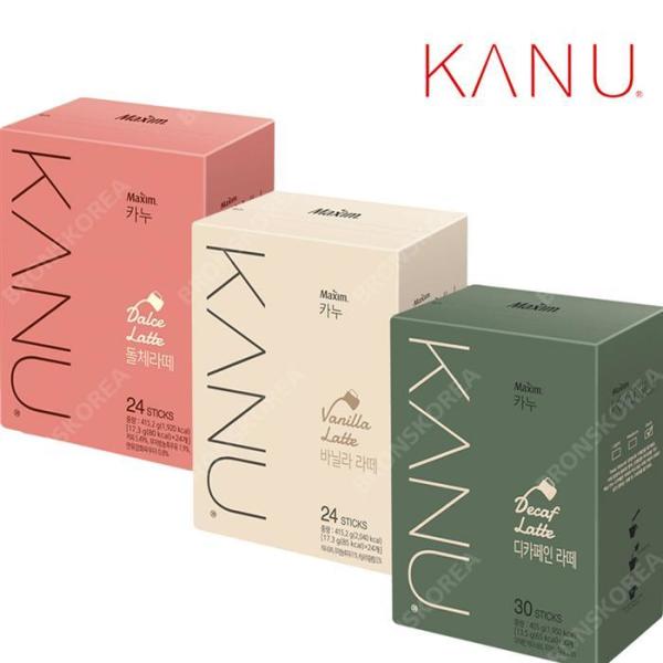 東西 カヌラテ 3種 ドルチェ ラテ 24T+バニラ+デカフェインラテ 30T 5,451円