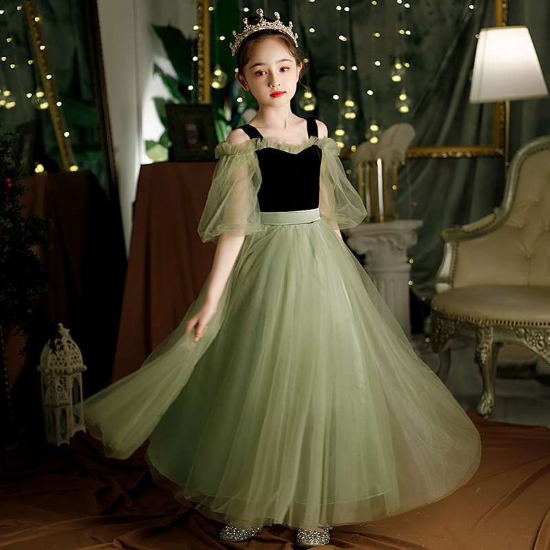 8386子供ドレス　キッズドレス　ベビードレス　女の子ドレス　キッズフォーマルドレス　ワンピース　セレモニードレス　七五三　100cm-160cm