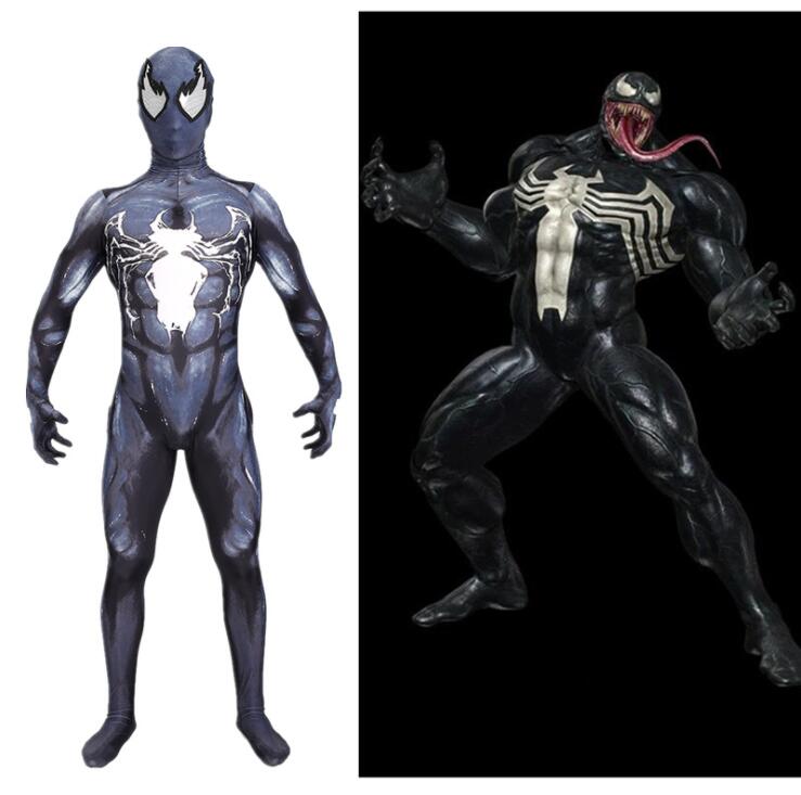 Venom Spider-Man 変装 仮装 コスプレ 衣装 ゼンタイ 大人 子供