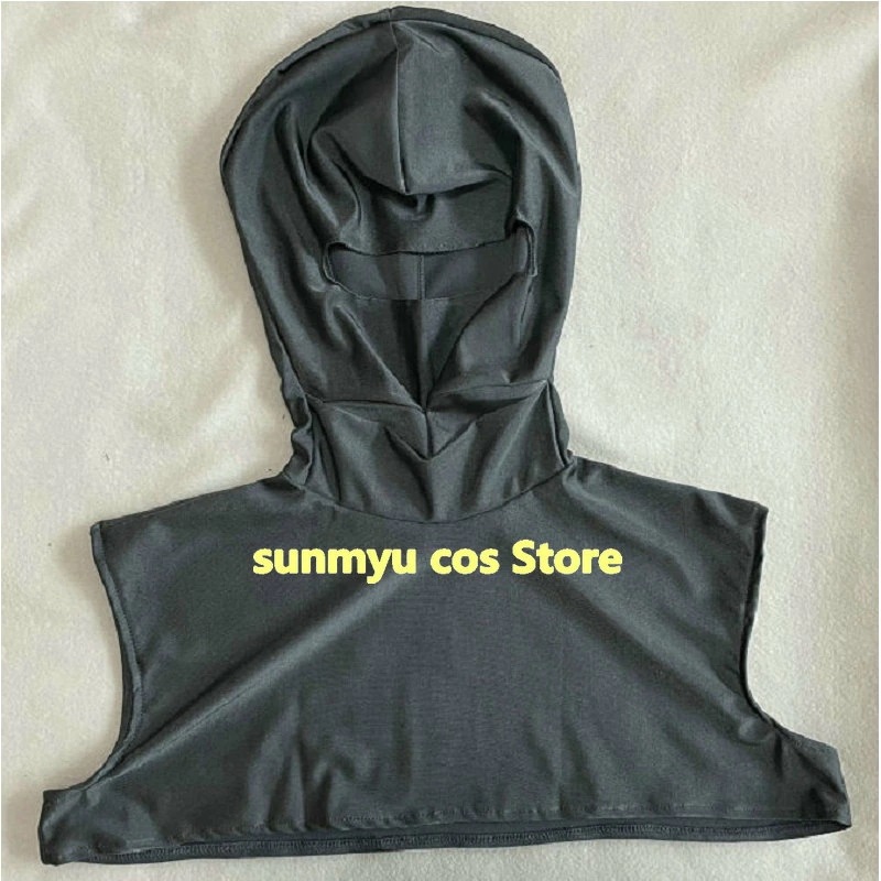 グレー内面　インナーマスク　下面　色選択自由　 コスプレ衣装 オーダーサイズ可