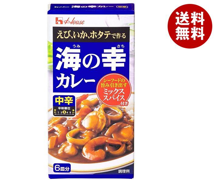 ハウス食品 海の幸カレー 中辛 120g＊10個入＊(2ケース)