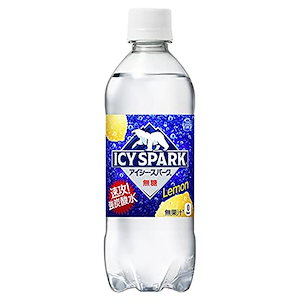 強炭酸コカコーラ ICY SPARK from レモン490mlPET 24本