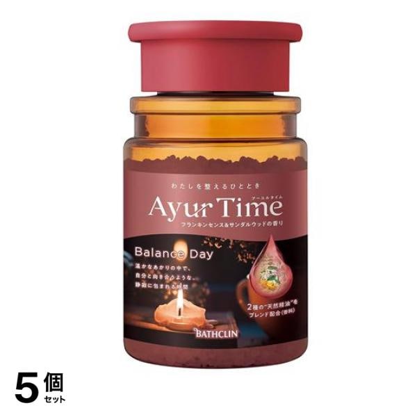 アーユルタイム バランスデイ 本体ボトル 520g (約13回分) 5個セット