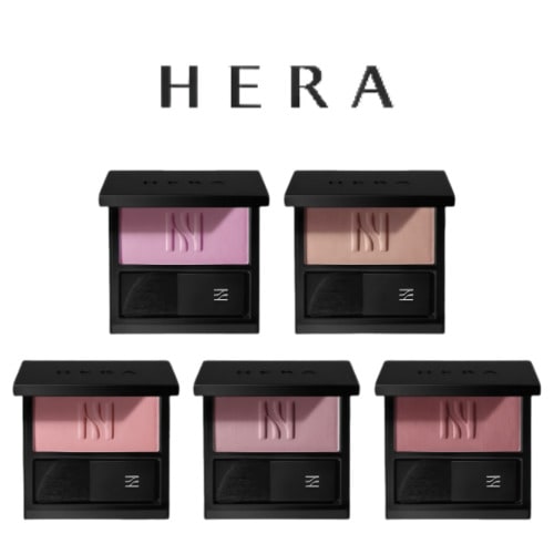 [NEW HERA BLUSH] ブラッシュ 5種 チーク ハイライト 乾燥肌メイク 密着力 水光ハイラト グロースキン ビーガン·フォーミュラ