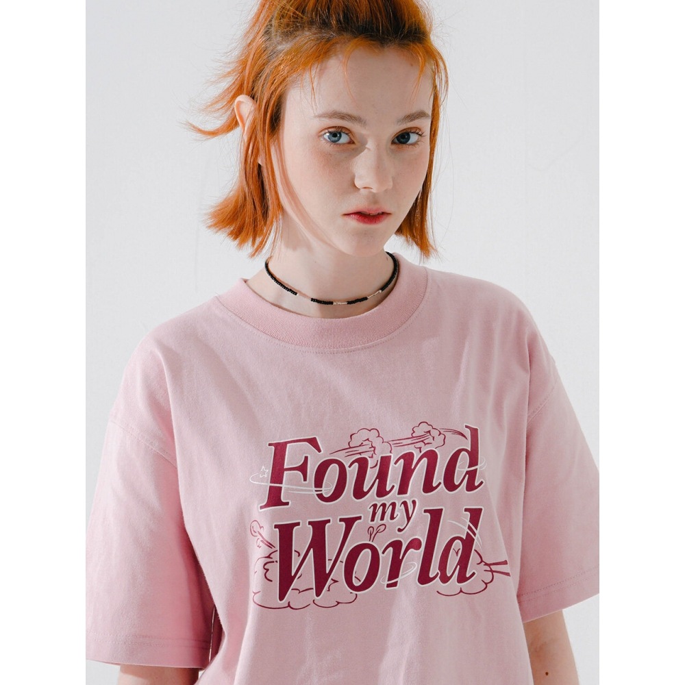 WV PROJECTポンドマイ半袖TシャツインディピンクJIST7659