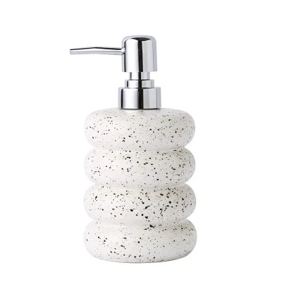 バスルームオーガナイザーの歯が生えるブラシホルダーセラミック石鹸ディスペンサーガルグルカップ排水石鹸ラックシャンプーボトル装飾トレイ 1pcs 9,951円