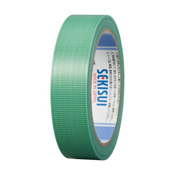 （まとめ）積水化学 フィットライトテープ No.738 25mm25m 緑 N738M02 1巻 (30セット)