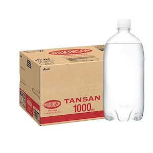 アサヒ飲料 MS+B ウィルキンソン タンサン ラベルレスボトル 1L×12本 [炭酸水]