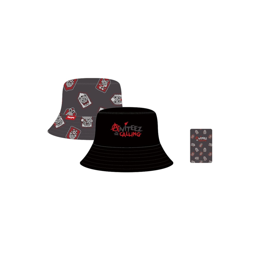 ATEEZ X ANITEEZ / ANITEEZ IN THE CALLING MD / 16 REVERSIBLE BUCKET HAT