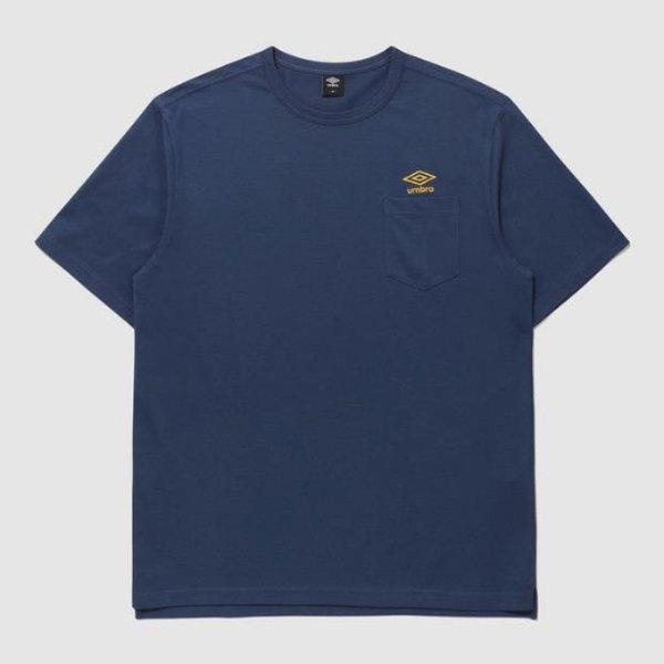半袖Tシャツ KQF UQ123CRS17-NVY エッセンシャルポケット半袖Tシャツ / NAVY