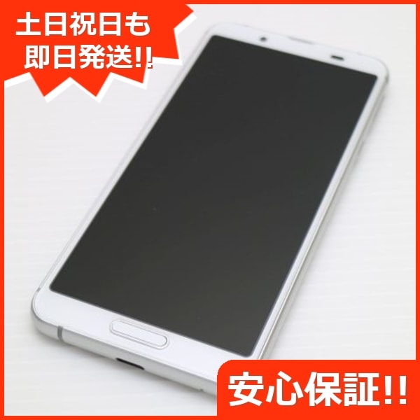 新品同様 SH-02M シルバーホワイト スマホ 105