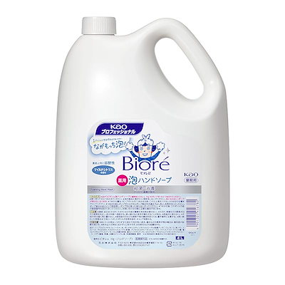 他サイト： 花王業務用 ビオレU 薬用 泡ハンドソープ マイルドシトラスの香り 4Lの商品画像