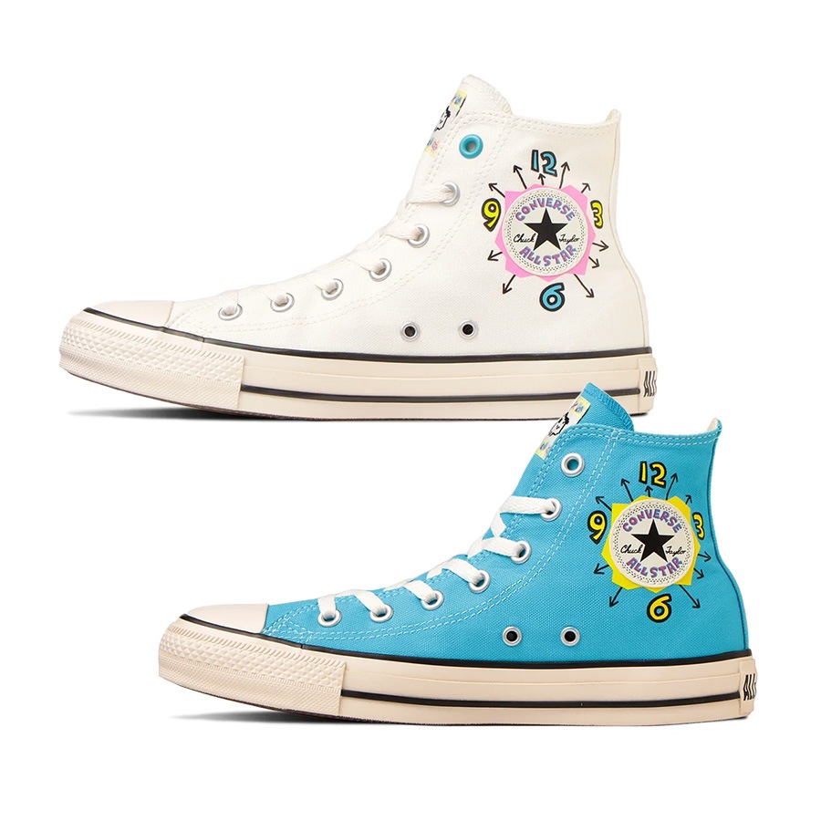 ALL STAR TAMAGOTCHI HI WHITE / BLUE レディース スニーカー