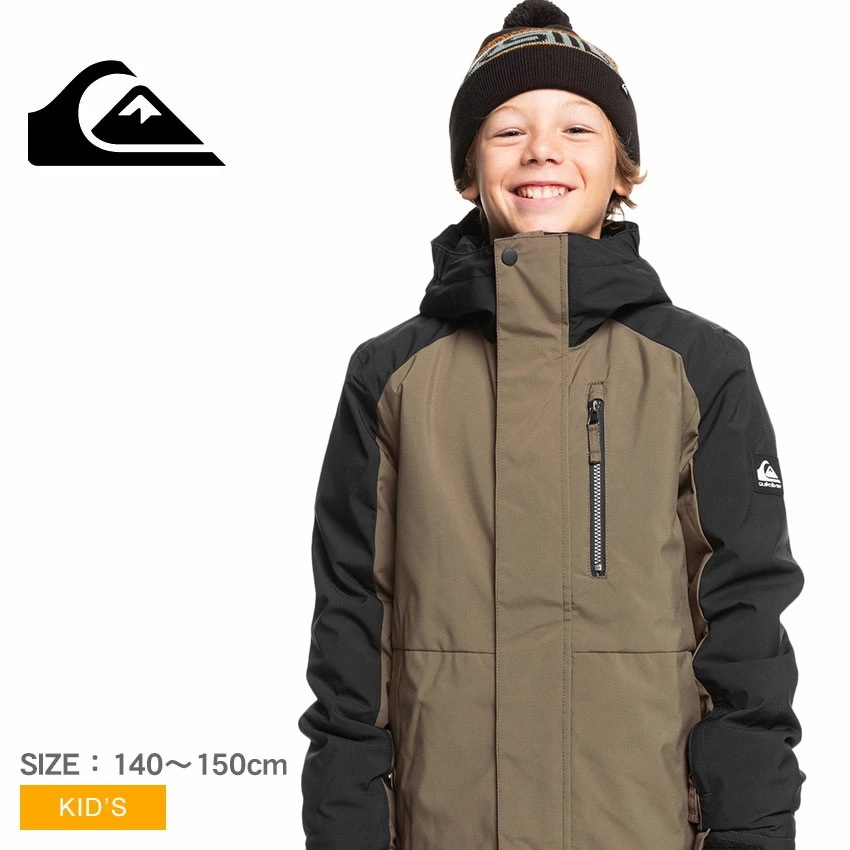 MISSION BLOCK YOUTH JK KJK243410 キッズ アウター 子ども用 スノボ スノーボード ウェア ジュニア アウター 防寒 耐水 リサイクル素材 中綿