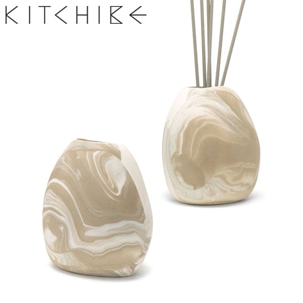 ディフューザー 容器 のみ リードディフューザー ホームディフューザー ルームフレグランス 陶器 KAWARA カワラ