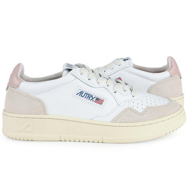 オートリー 23FW 女性 メダリスト レザー スエード ローカット(ピンクタブ) AULW LS37 /国内当日発送